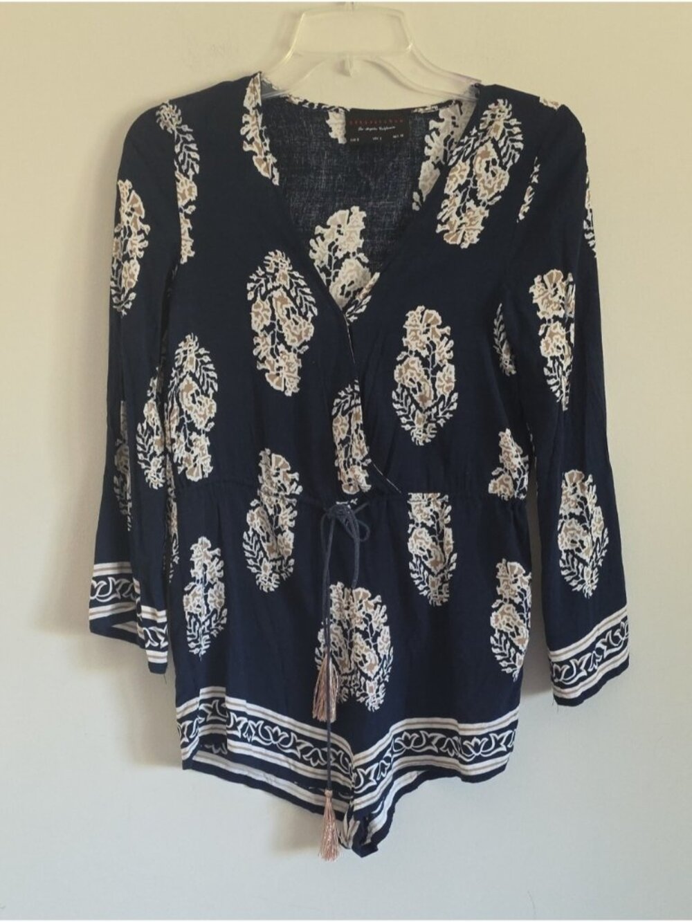 DRESS FORUM | Romper Navy Floral Sz S